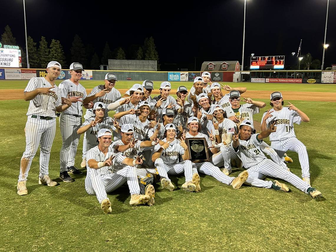 High school baseball: Kingsburg powers to back-to-back section title over Fowler