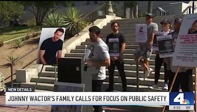 Johnny Wactor's family: Los Angeles has 'pro-criminal atmosphere'