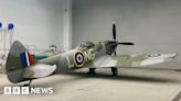 Spitfire repainted as 'special tribute' to RAF pilot Mark Long