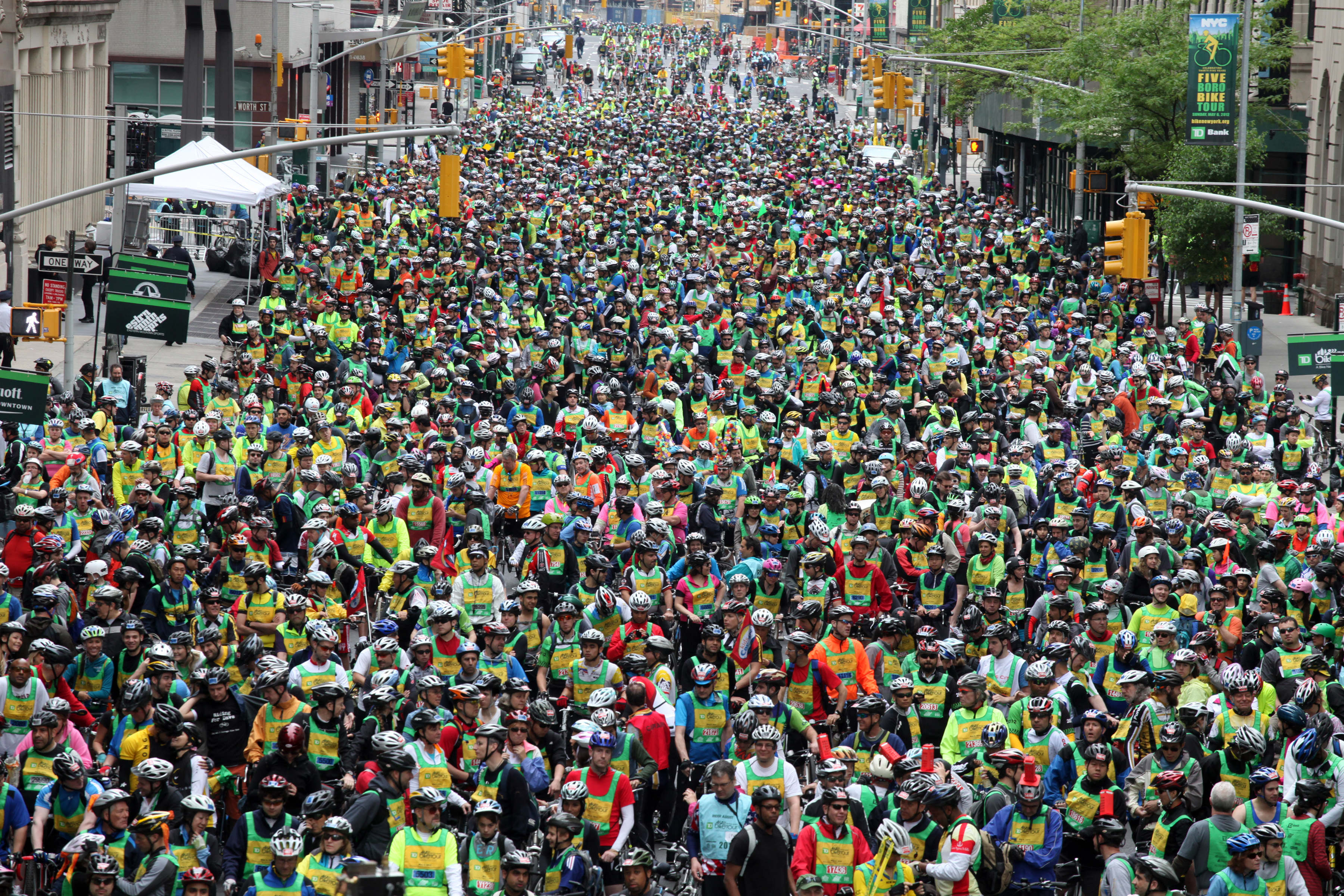 NYC Five Boro Bike Tour 2024: Bridge and road closures