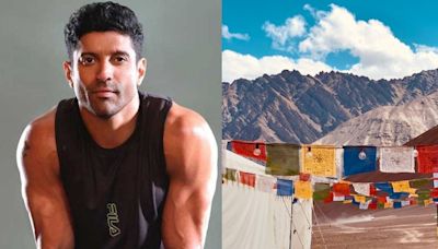 Farhan Akhtar Shares Stunning Glimpse Of 'A Quiet Base' From 120 Bahadur Set In Ladakh; See Viral Photos - News18