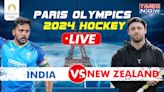 IND vs NZ Hockey Live Score: Vivek Sagar Prasad Scores Early In Second Half, Gives India Lead