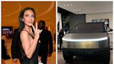 Kim Kardashian seems to be the latest celebrity to join the ranks of Cybertruck owners