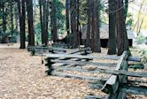 Split-rail fence