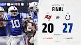 Colts survive Bucs in 27-20 win: Everything we know from Week 12
