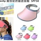 青松高爾夫Golf Sweety高效能防曬遮陽帽SPF50 綠/藍/粉/紅/紫色$700元