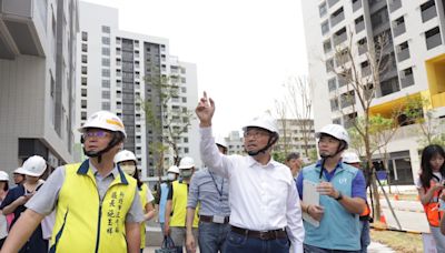 新北最大基地社會住宅 侯友宜視察三峽國光二期