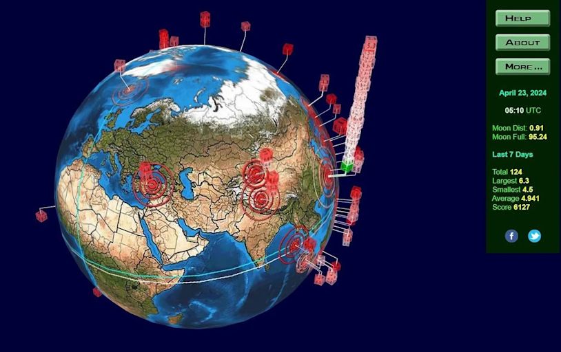 這張圖太震撼！花蓮千起餘震 「7天就疊成101」衝出地表最高