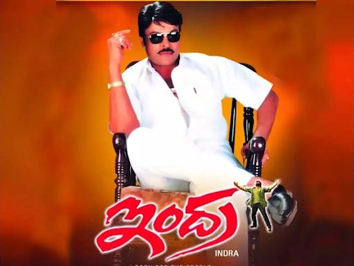 Megastar Chiranjeevi’s 2002 Blockbuster Indra To Re-Release On His Birthday