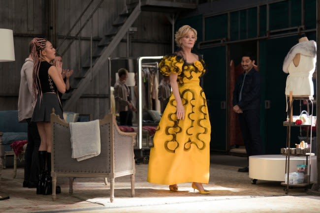 Yes, That Was a Real Bill Blass Dress in ‘Hacks.’ Mostly.