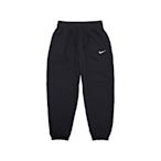 Nike 長褲 Phoenix Fleece High 女款 黑 高腰 寬鬆 刷毛 抽繩 寬褲 休閒 基本款  DQ5888-010