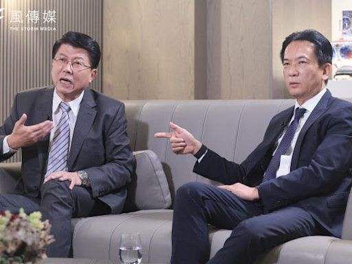 謝龍介、林俊憲同框談台南市長選情 兩人直言不手下留情「殺到底」