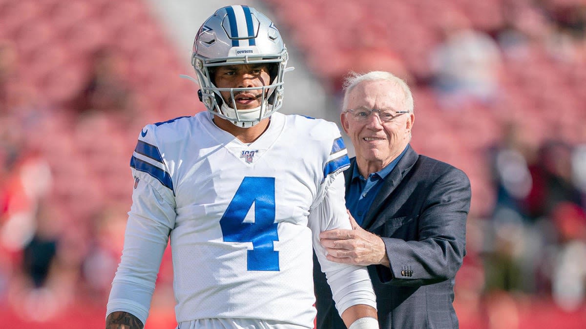 Cowboys' Jerry Jones confident Dak Prescott will remain with Dallas beyond 2024; 'I want to be here,' QB says