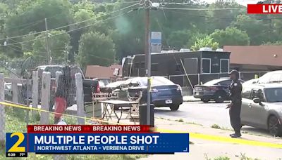 3 men shot in NW Atlanta as music video filmed nearby