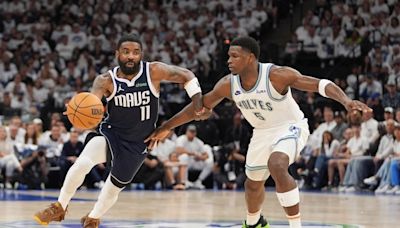 Ex-Nets star Kyrie Irving delivering during Mavericks’ playoff run a year after trade