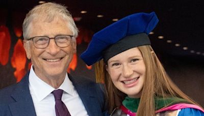 Bill Gates Celebrates Daughter Jennifer Gates Graduating From Medical School - E! Online