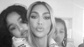 Kim Kardashian Shares Sweet Selfies with Son Saint and Daughter Chicago: 'My Bb's'