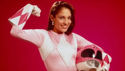 Pink Ranger Amy Jo Johnson reveals why she can't release touching 'Power Rangers' song