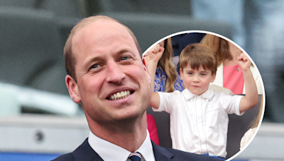 Prince William and Prince Louis' matching moves go viral
