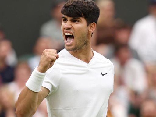 Remontada monumental de Alcaraz en Wimbledon