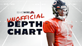 Bears release first unofficial depth chart ahead of preseason opener