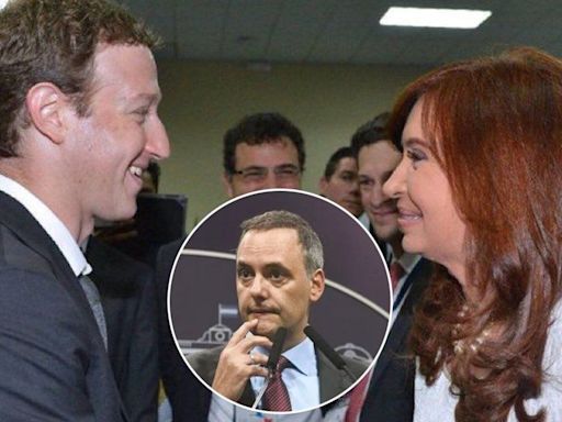 El papelón de Manuel Adorni sobre la reunión de Mark Zuckerberg con Cristina Kirchner