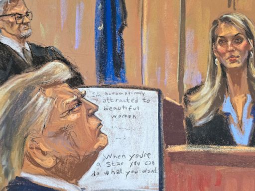 Secret call tapes, rally videos, and murky denials: See the evidence Trump trial jury sees