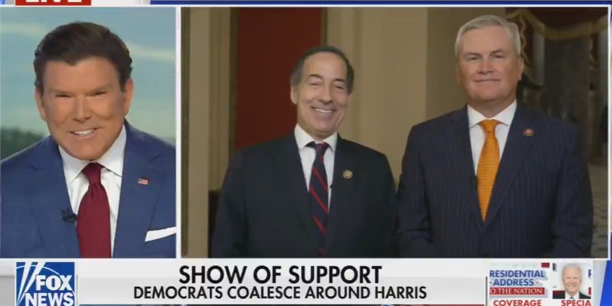 Jamie Raskin Gleefully Trolls James Comer Live On Air During Joint Fox News Hit