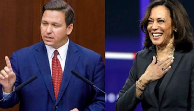 'Vacuous, liberal, unaccomplished': Ron DeSantis rips Kamala Harris, says voters won't buy media's 'manufactured narrative'