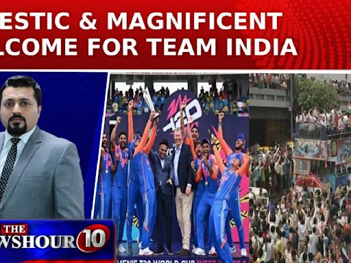 India Brings Back T20 World Cup, Packed Wankhede Cheers For Rohit Sharma & Team | Newshour