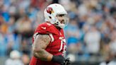 Cardinals OL Will Hernandez ejected for contact with official while defending teammate vs. Panthers