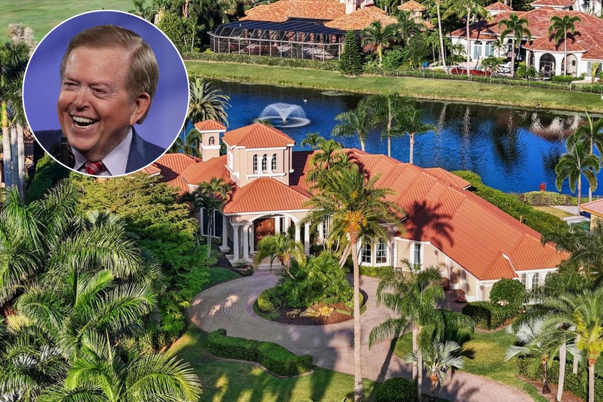 PICTURES: Late Conservative Pundit Lou Dobbs' Stunning Estate on the Market for Reduced Price — See Inside!