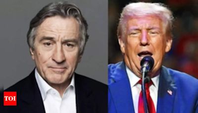 Robert De Niro attacks Donald Trump in a fiery speech | English Movie News - Times of India