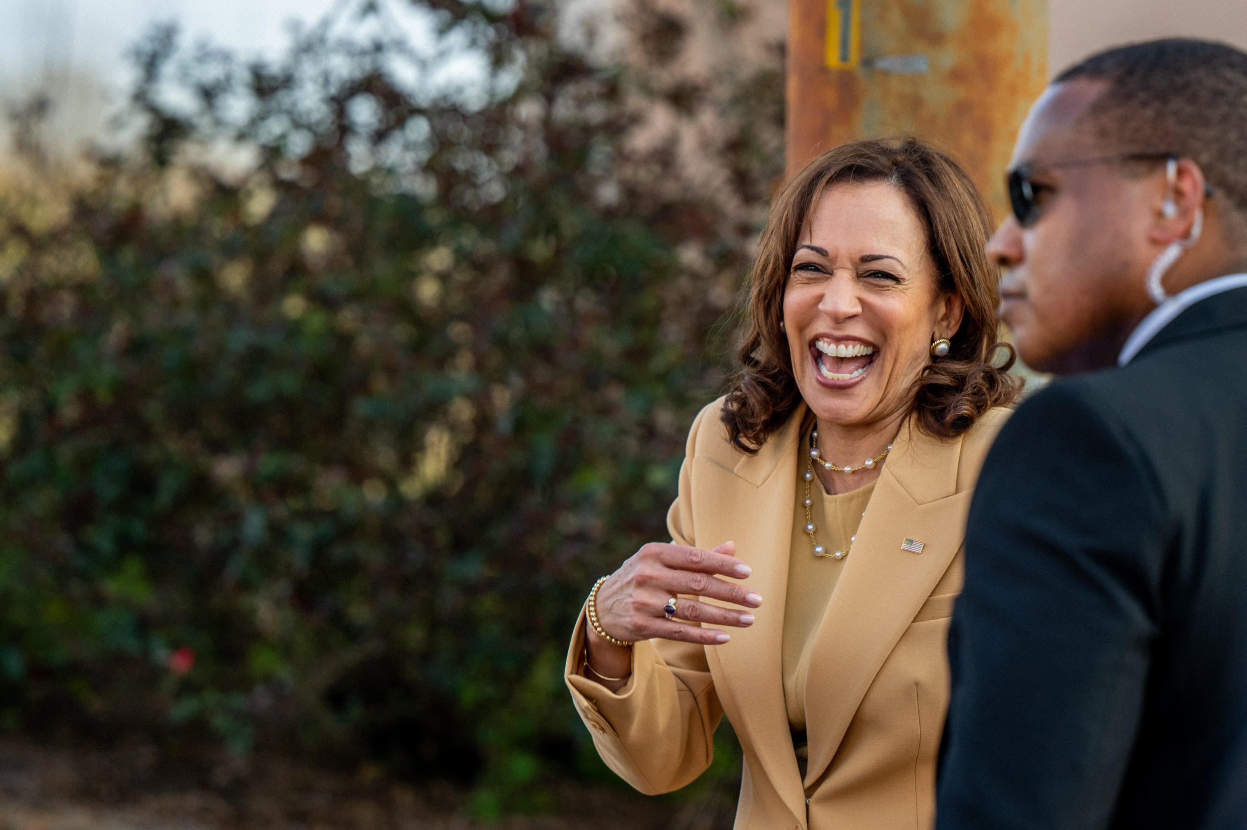 Kamala Harris reveals origins of her laugh