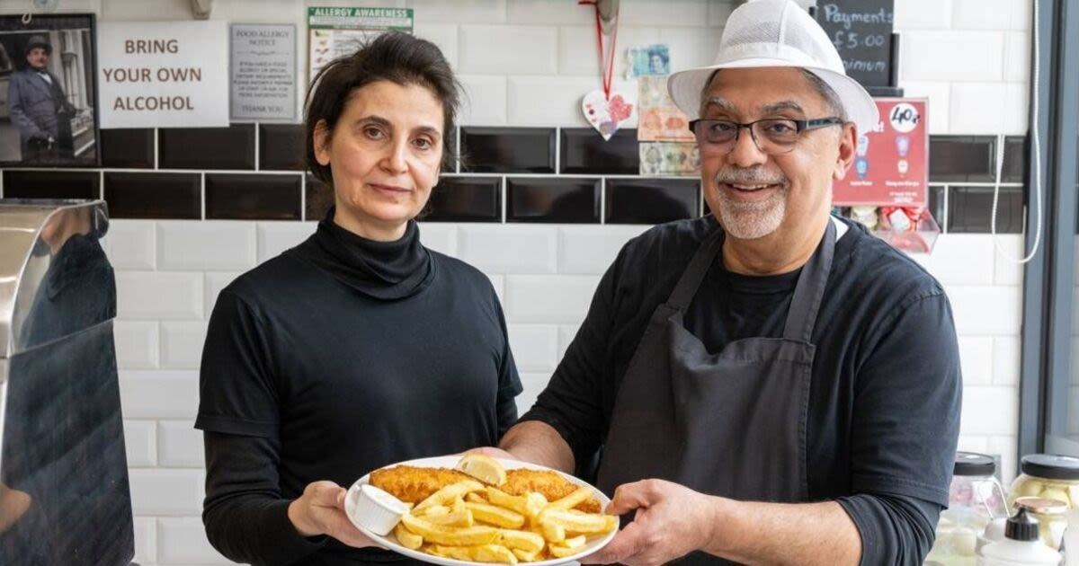 Inside Britain's best fish and chip shop run by same man for 45 years