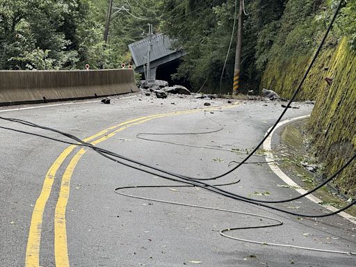 落石崩塌造成梨山地區停電 自動化系統偵測隔離故障區間降低影響