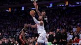 NBA playoffs: Knicks dig deep, get offense going to even East semifinal against Heat