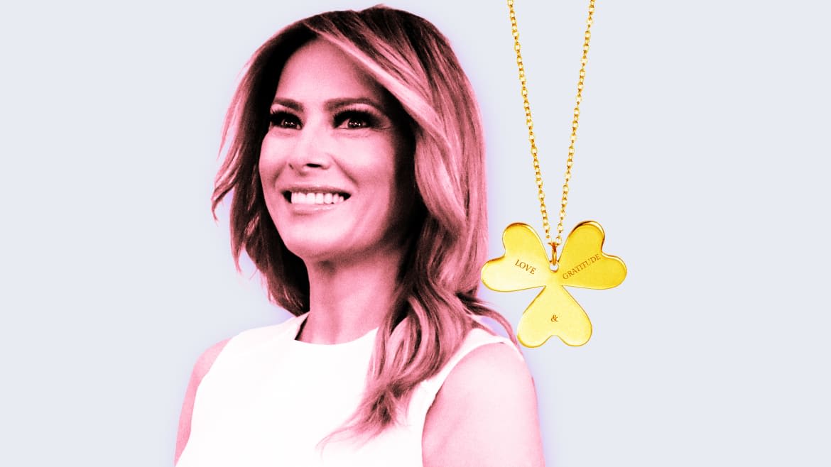 Melania Trump Is Now Selling $245 Mother’s Day Necklaces