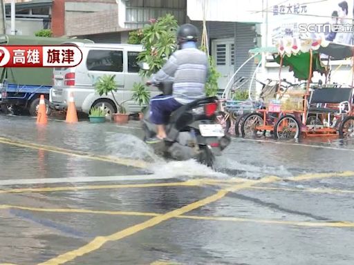 颱風+年度大潮！東港海水倒灌已淹4天 凱米恐加重災情