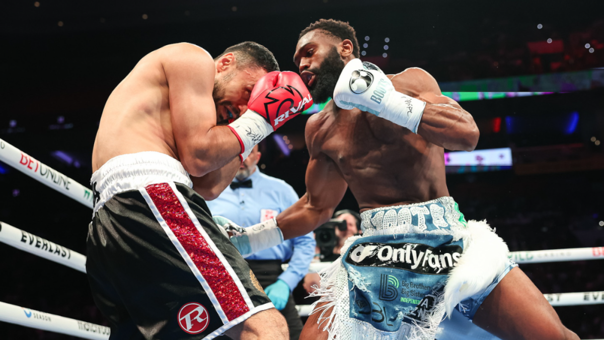 Jaron 'Boots' Ennis drops David Avanesyan en route to TKO to retain title, calls for Terence Crawford fight