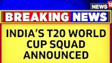 Rohit Sharma To Lead The T20 World Cup Squad | India Team For T20 World Cup Announced | News18 - News18