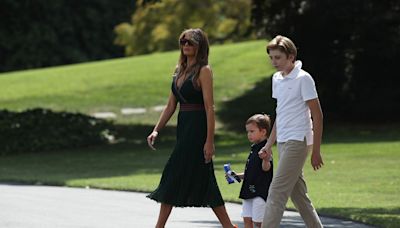 Barron Trump is now as tall as LeBron James? If so, he's had quite a growth spurt