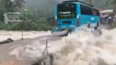 Viral Video Shows Bus Speeding Through Deep Floodwater In Kerala's Kozhikode