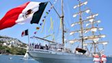 Buque Escuela "Cuauhtémoc" inicia el crucero de instrucción