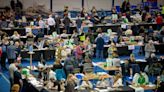 PICTURES: How the count chaos night unfolded as political rivals were forced to accept a recount