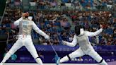 Samantha Catantan powers through knee issues to reach Olympic fencing last 32