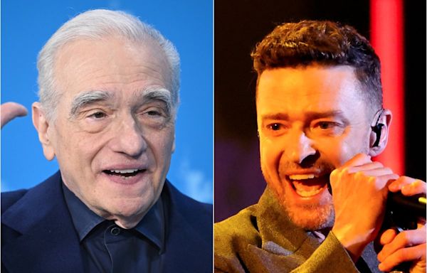 Justin Timberlake pauses New York show to salute Martin Scorsese: ‘I gotta do this’