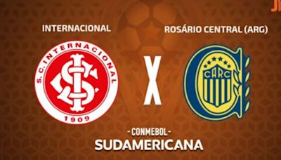 Internacional x Rosario Central, AO VIVO, com a Voz do Esporte, às 20h