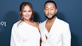 Chrissy Teigen and John Legend Step Out in Matching All-White Outfits for Celebratory Event
