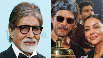 Amitabh Bachchan Disappointed As SRH Loses To KKR; Gauri Khan Looks After Shah Rukh Khan's Health At IPL...